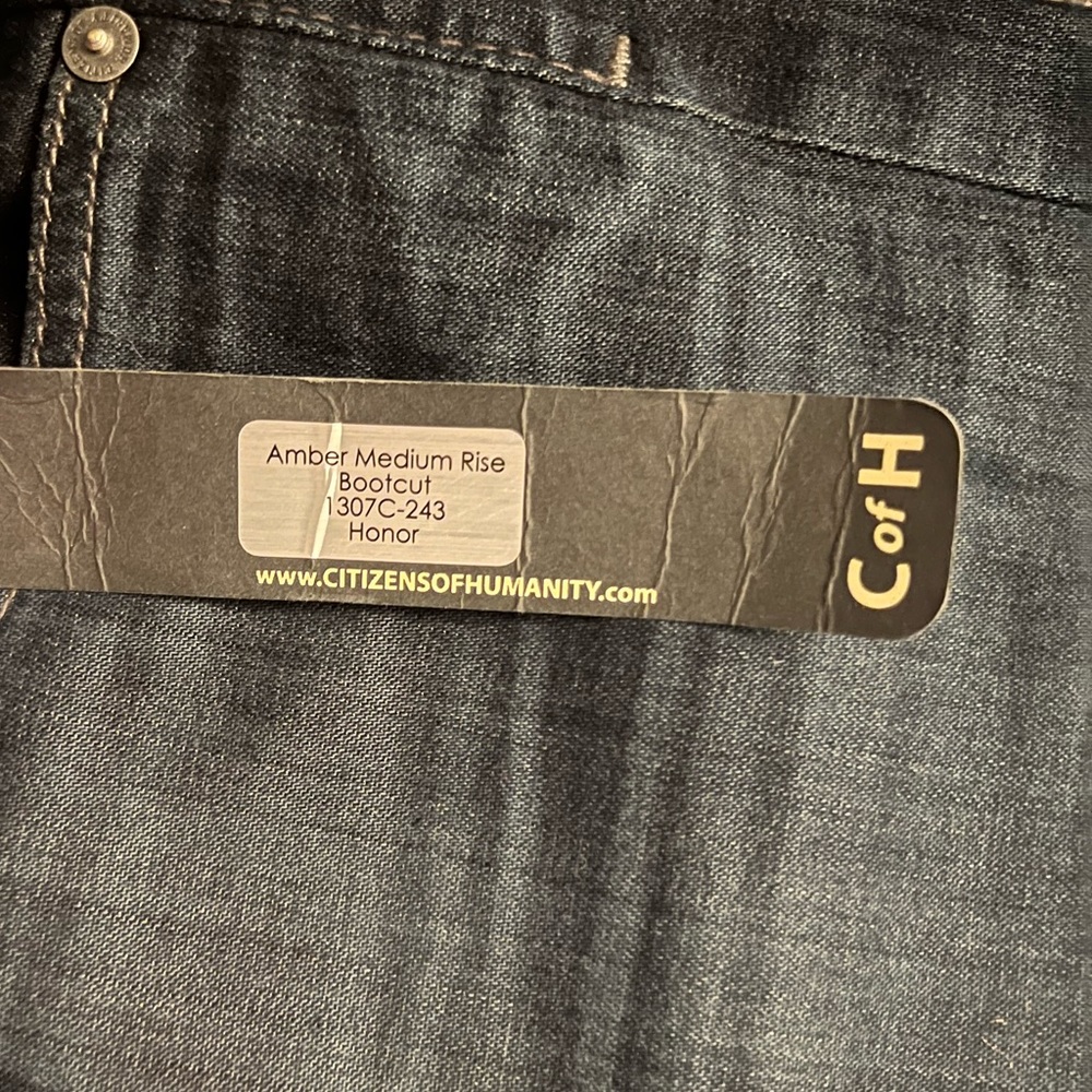 NWT Citizens of Humanity - Amber Medium Rise Bootcut size 28 - Picture 6 of 10